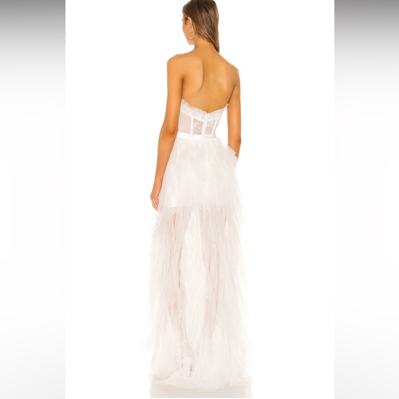 Bustier Gown in WhiteFor Love & Lemons - Picture 3 of 4
